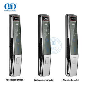فتح سريع الأمن بصمة كلمة المرور الرقمية الإلكترونية بطاقة IC إنذار قفل الباب الذكي-DDEL015