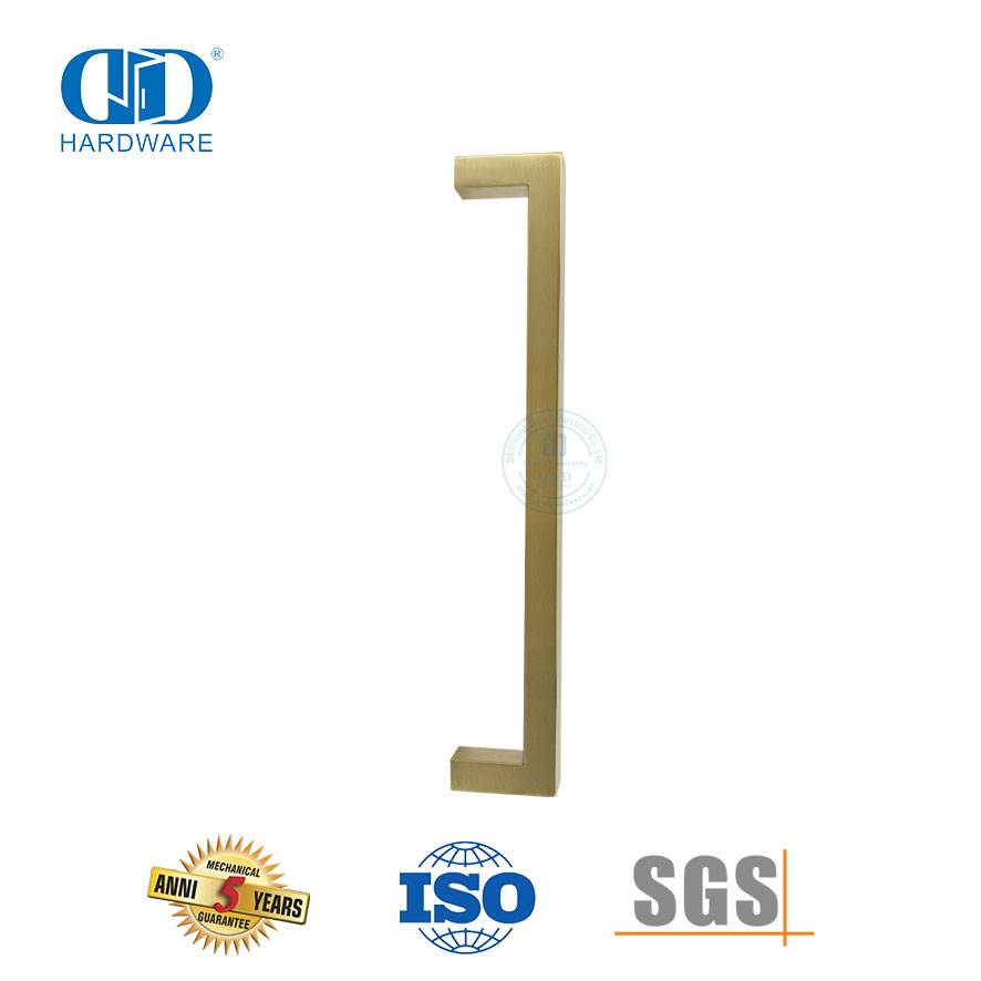 خمر أحدث المعادن اليدوية باب الحمام دش الفولاذ المقاوم للصدأ مقبض سحب -DDPH034-SB