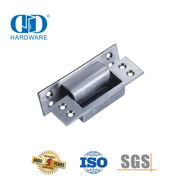الشركة المصنعة الفولاذ المقاوم للصدأ مخفي غير مرئي غير قابل للتعديل 130 درجة مرحاض غرفة تخزين الباب المفصلي-DDCH0013