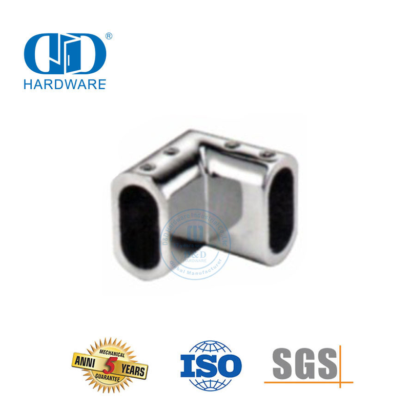 الفولاذ المقاوم للصدأ زجاج موصل الباب المفصلي الأجهزة انزلاق الباب Hardware-DDSL002-7