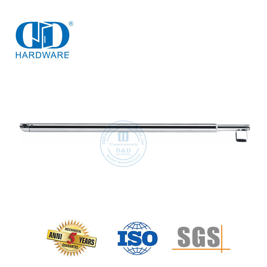 الفولاذ المقاوم للصدأ مصنع العرض المباشر الحمام التجاري قضيب دش قابل للتعديل الزجاج لوحة قوس Connector-DDSC022