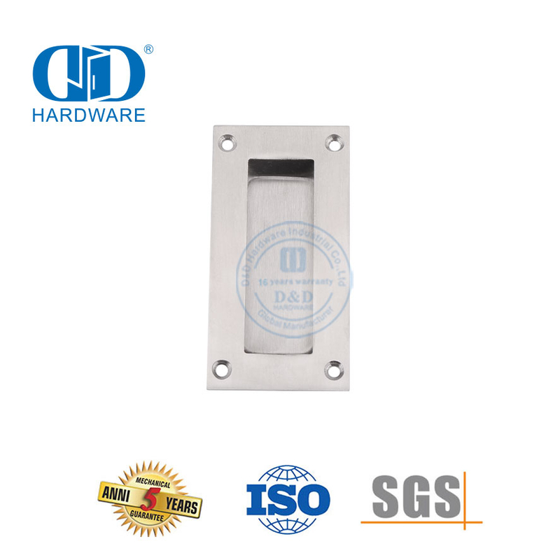 خزانة مخفية مثبتة على السقف تسحب مقابض أبواب الدرج المنزلقة المدمجة - DDFH010