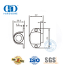 الشركة المصنعة لباب الفولاذ المقاوم للصدأ سدادة باب مطاطية مص الأرض-DDDS031