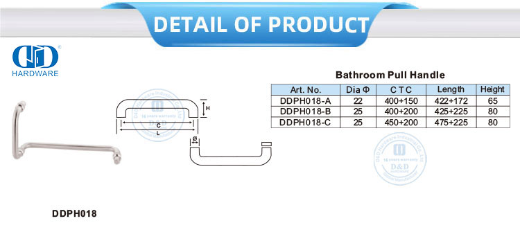 مقبض سحب الباب المؤقت