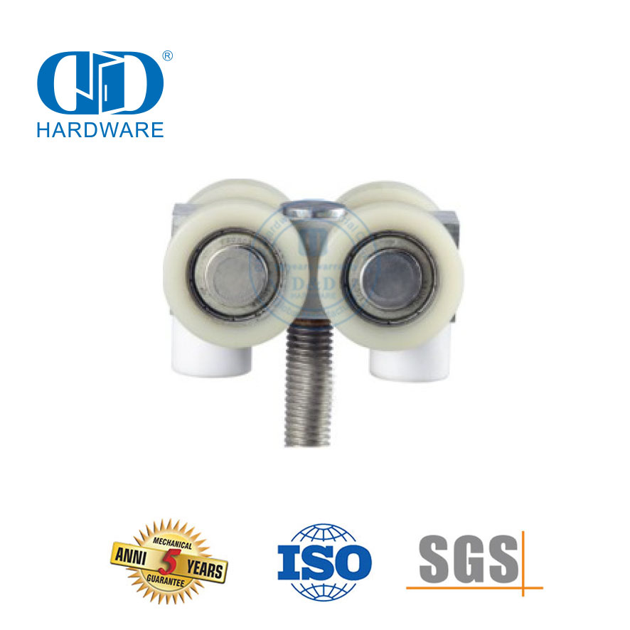 الفولاذ المقاوم للصدأ فرملس دش انزلاق الباب الأجهزة الزجاج الملحقات مجموعة أثاث ملحق للحمام-DDGS160