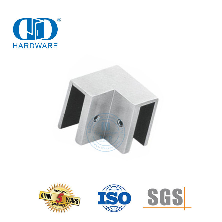 الفولاذ المقاوم للصدأ الزجاج لوحة قوس موصل الأنابيب موصل الزجاج قوس موصل لدعم Pipe-DDSC020