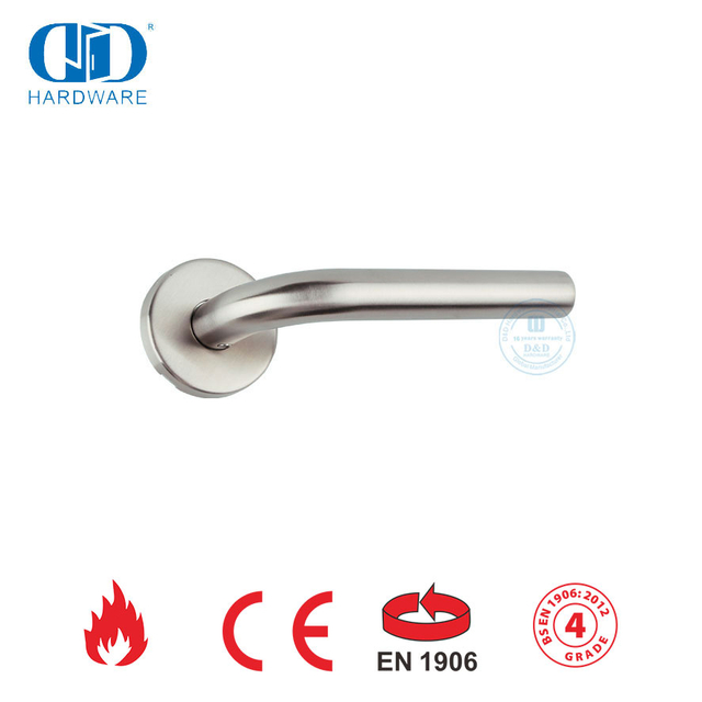 ملحقات الأجهزة والأثاث EN 1906 مقبض ذراع مجوف لباب غرفة النوم-DDTH002-SSS