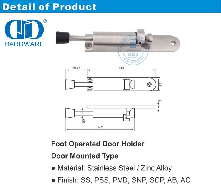 توقف الباب المخفي
