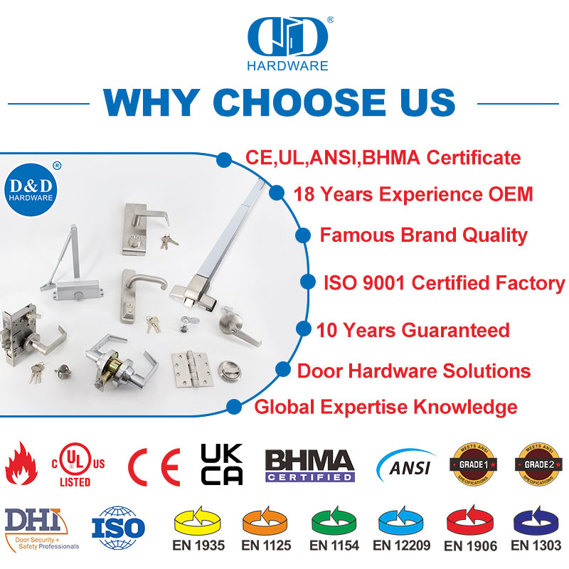 BHMA ANSI الصف 1 مفصلات الأبواب الداخلية التجارية الثقيلة للمملكة العربية السعودية-DDSS001-ANSI-1-5x4.5x4.8mm