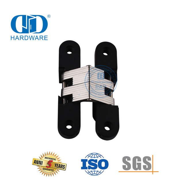 الشركة المصنعة لباب المدرسة من سبائك الزنك غير المرئية 180 درجة بدون استخدام اليدين-DDCH007