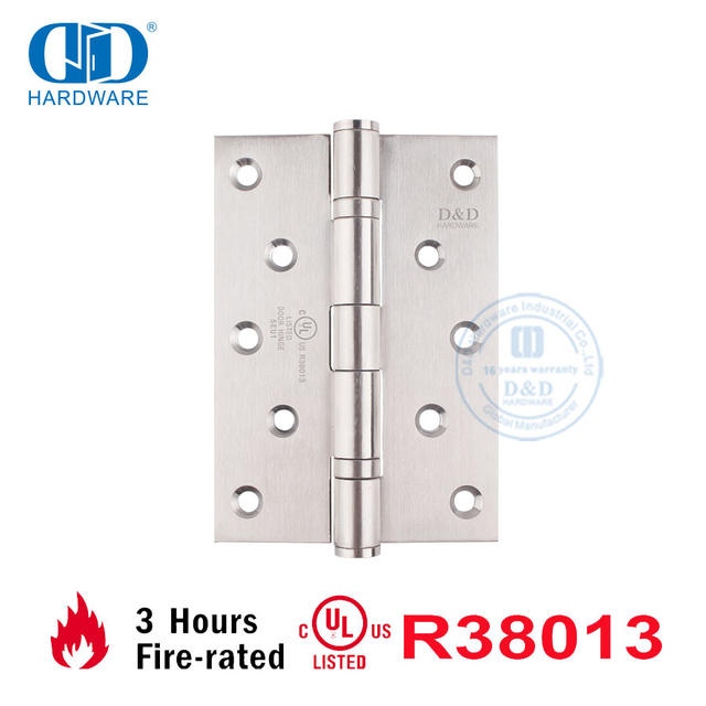 سعر المصنع UL المعيار الأمريكي الفولاذ المقاوم للصدأ أثاث محوري مقاوم للحريق أثاث نافذة خزانة المطبخ أثاث الباب المفصلي-DDSS006-FR-5x4x3.4mm