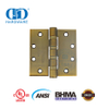 مفصلة باب خشبية معدنية مقاومة للحريق حاصلة على شهادة BHMA UL ومحمل كروي ANSI من النحاس العتيق شديد التحمل -DDSS001-ANSI-1-4.5x4.5x4.6mm
