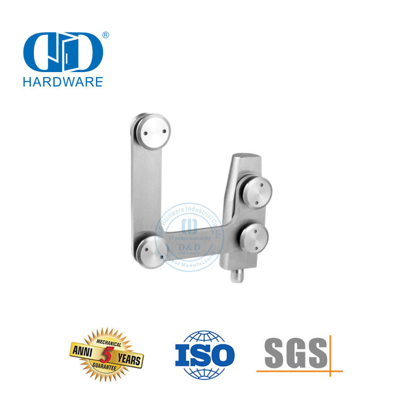 الفولاذ المقاوم للصدأ التصحيح تركيب المحور المناسب التقويس موصل المحور الزجاج Fitting-DDGP007