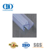 الأجهزة الزجاجية عالية الجودة PVC زجاج الباب العلوي ختم سيليكون المطاط شريط عازل دش ختم Strip-DDWS005