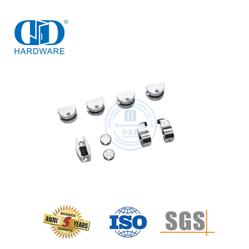 الفولاذ المقاوم للصدأ ثنائي الطي باب الحظيرة الأجهزة ملحقات الأجهزة الباب الصلب المرآب Hardware-DDBD048
