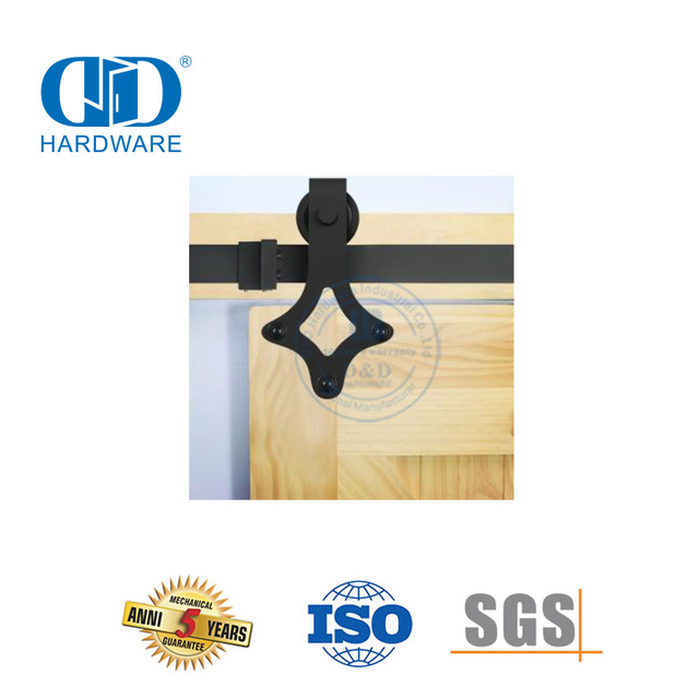 الفولاذ المقاوم للصدأ انزلاق باب الحظيرة الأجهزة الباب الأجهزة المسار مجموعة الصلب المرآب Hardware-DDBD003