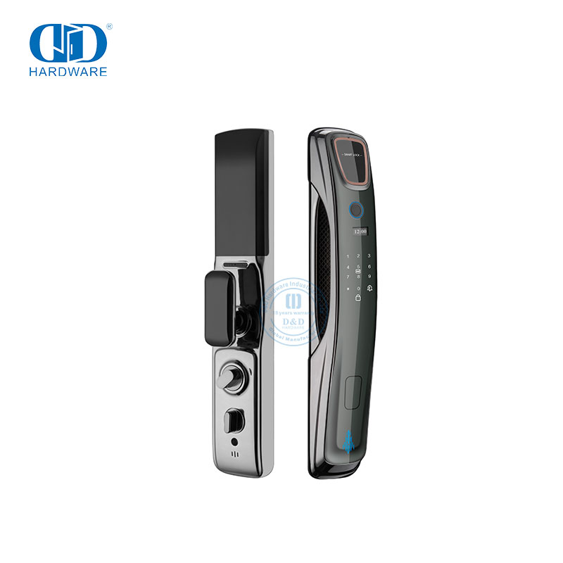 تصميم جديد لالتقاط صور عن بعد بتقنية Wifi مع مفتاح الكاميرا وبصمة الإصبع Smart Door Lock-DDEL010