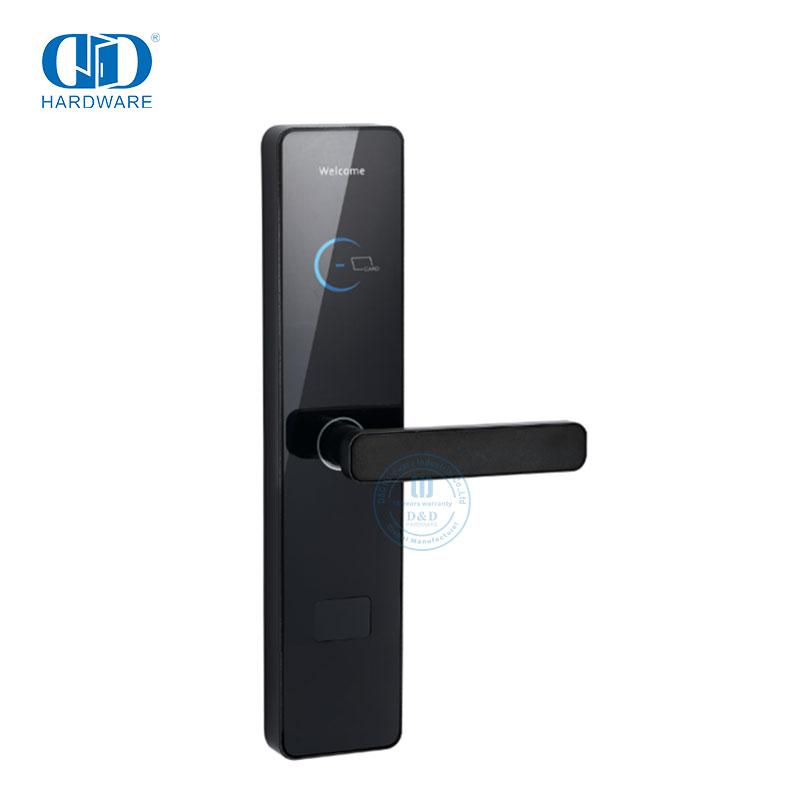 قفل فندق ذكي بمفتاح بطاقة مواد فولاذية عالية الجودة مع برنامج مجاني-DDHL003