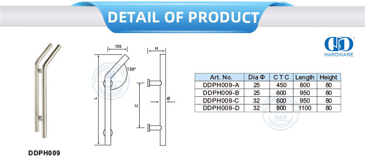 مقبض سحب أنبوب الزوجين