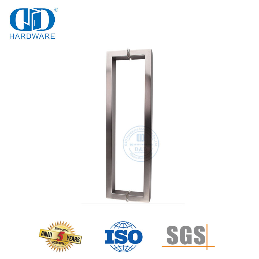 مقبض سحب من الفولاذ المقاوم للصدأ من الشركة المصنعة OEM للباب الزجاجي للاستحمام-DDPH015