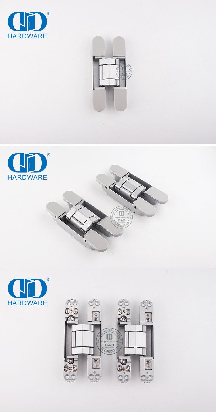 مفصل باب غير مرئي ثلاثي الأبعاد