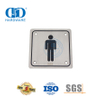 الفولاذ المقاوم للصدأ النار التوقيع شنقا مجلس تسجيل لوحة الذكور الحمام المرحاض تسجيل Plate-DDSP001