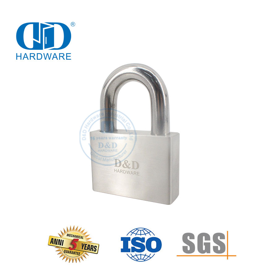 رخيصة الثمن الأمن الفولاذ المقاوم للصدأ الأثاث المنزلي الملحقات المحمولة داخل الباب قفل قفل-DDPL001-70mm