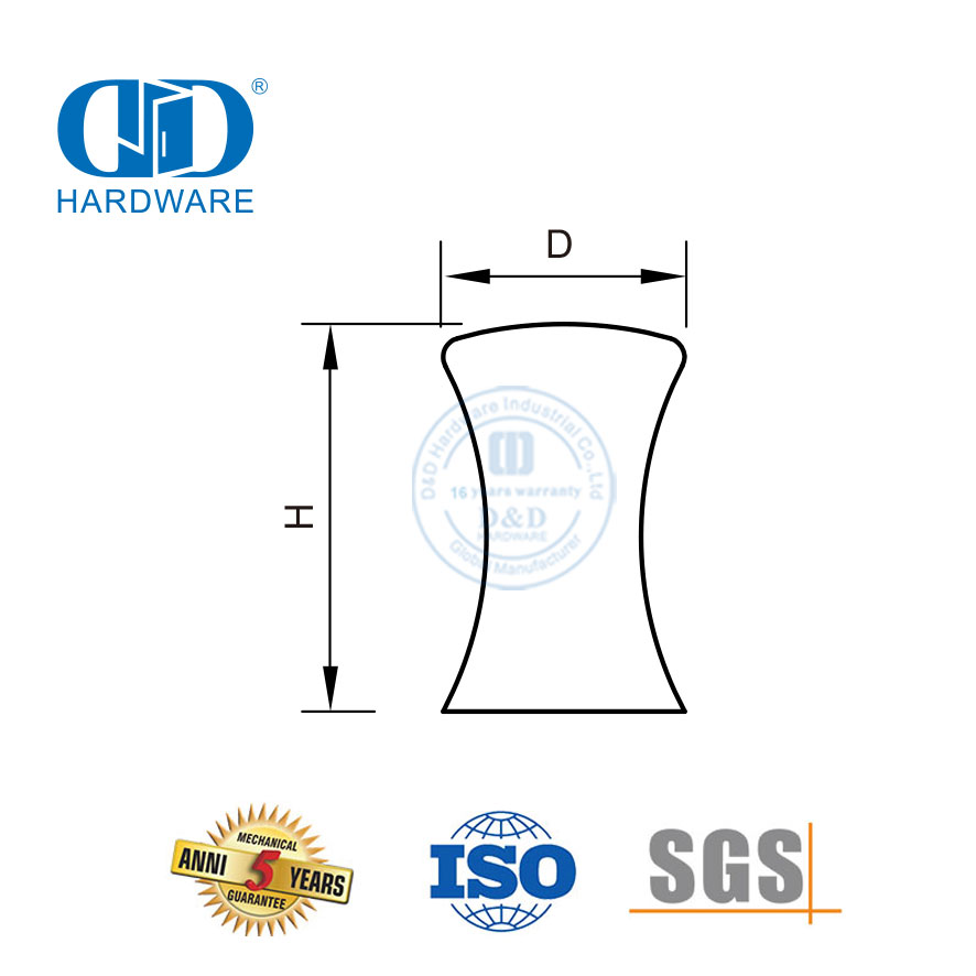 مقبض أثاث العلامة التجارية الشهيرة يسحب خيار إنهاء النحاس مقبض باب خزانة الملابس Knob-DDFH048