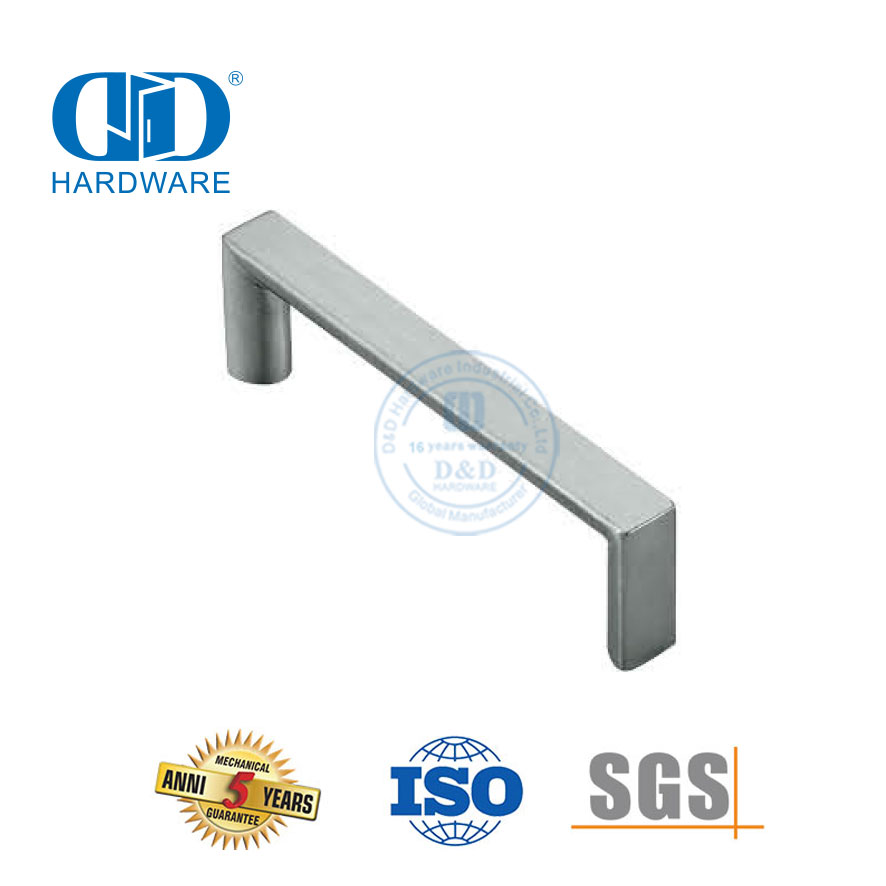 مقبض الباب المربع بدون إطار من الشركة المصنعة في الصين الأكثر مبيعًا-DDFH032