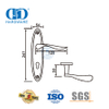 الكلاسيكية SUS304 عالية الجودة الحديثة الباب الخارجي مقابض صلبة رافعة مع Backplate-DDLP002