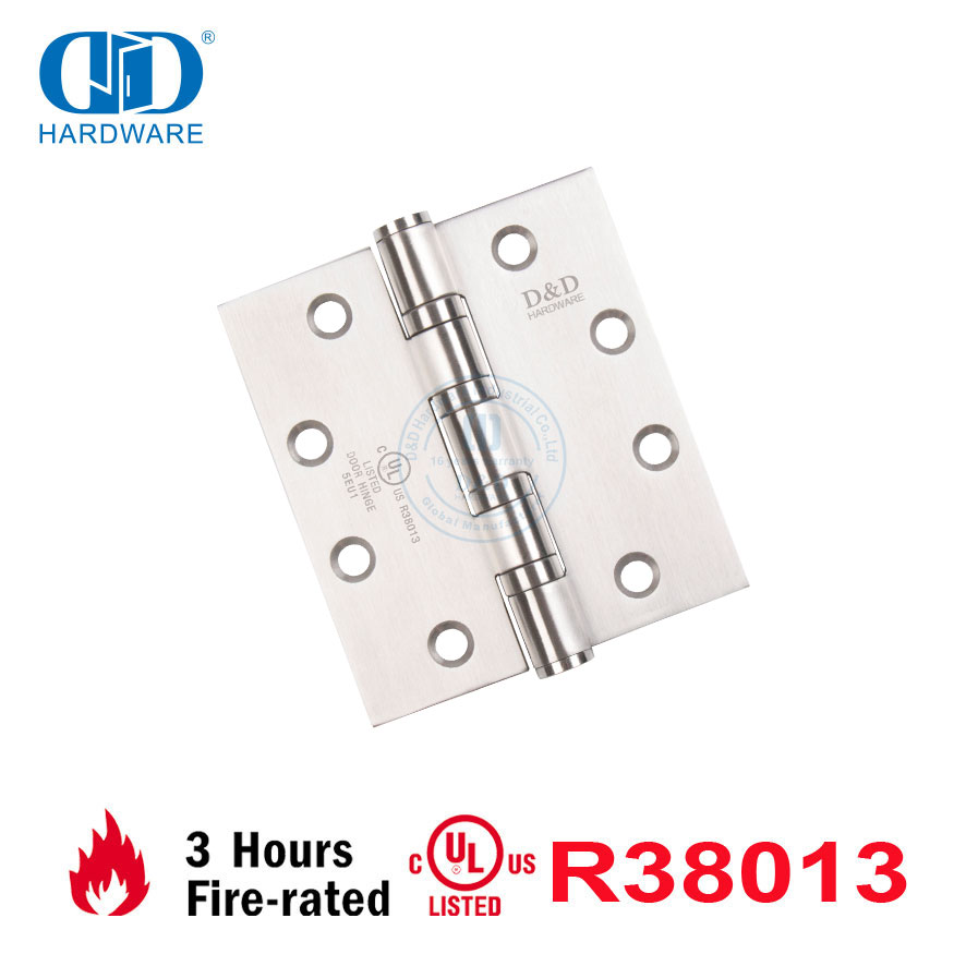 سعر المصنع أثاث الأجهزة UL BHMA شهادة المعيار الأمريكي للحريق الفولاذ المقاوم للصدأ بعقب باب الحمام المفصلي-DDSS003-FR