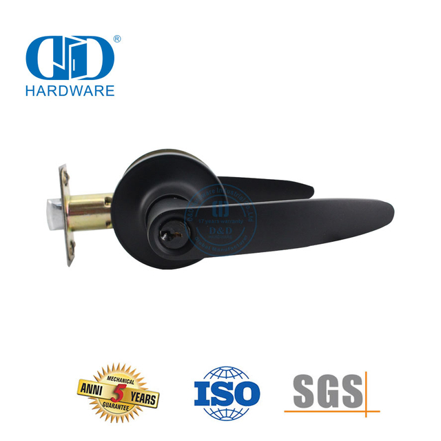المعمارية الفولاذ المقاوم للصدأ أسطواني أدوات الحديد الأثاث الأجهزة مقبض Lockset للمعادن الصلب Door-DDLK005