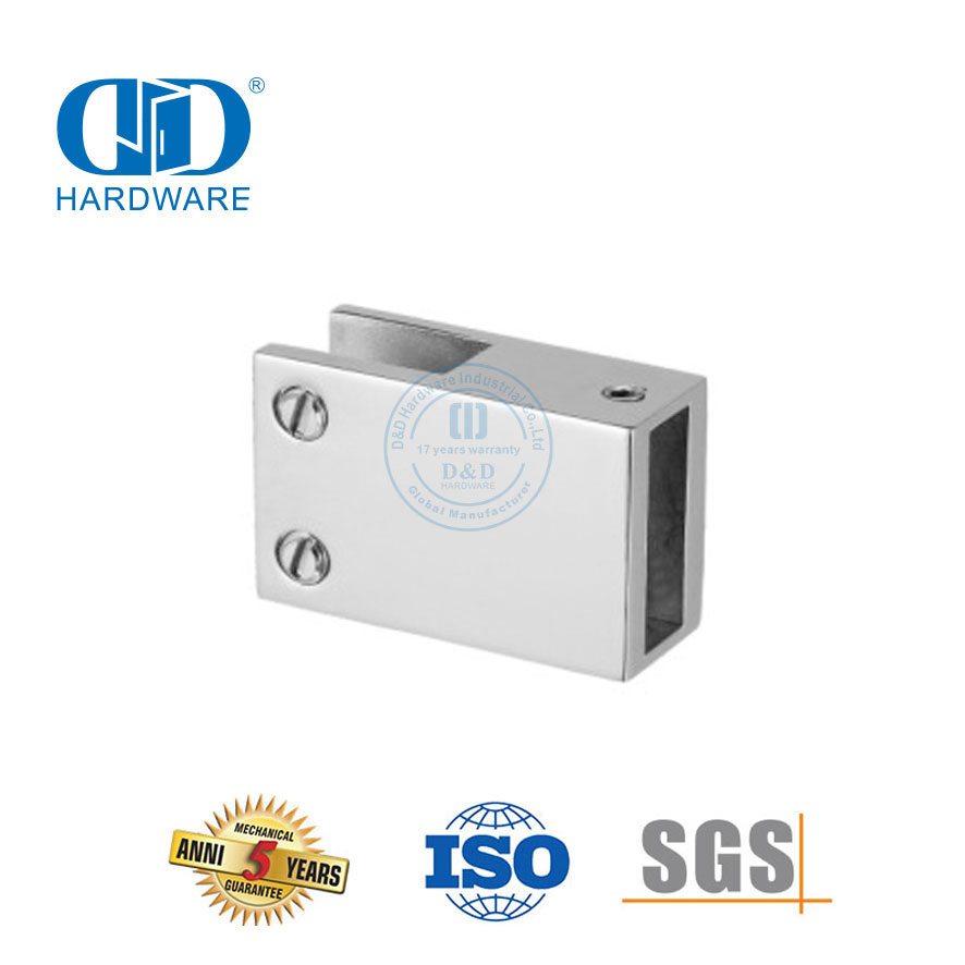 الفولاذ المقاوم للصدأ مقصورة دش أقسام فرملس زجاج دش لوحة دعم شريط Connector-DDSC012