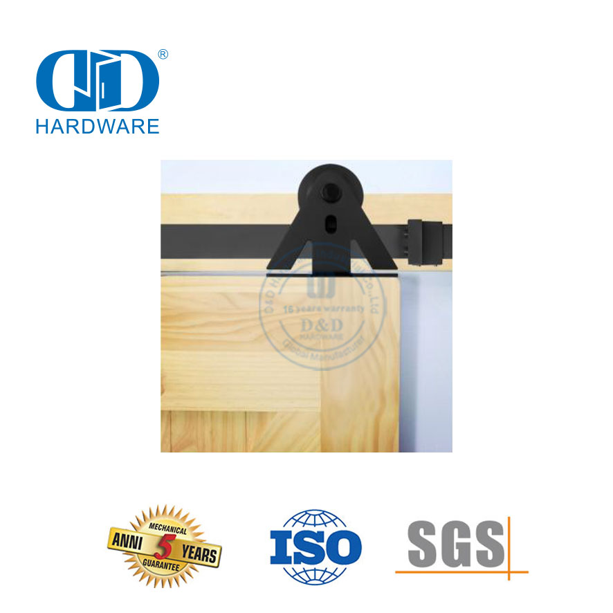 الفولاذ المقاوم للصدأ مزدوج انزلاق المسار العتيقة الأسطوانة باب الحظيرة الأجهزة خزانة تناسب بناء Hardware-DDBD018