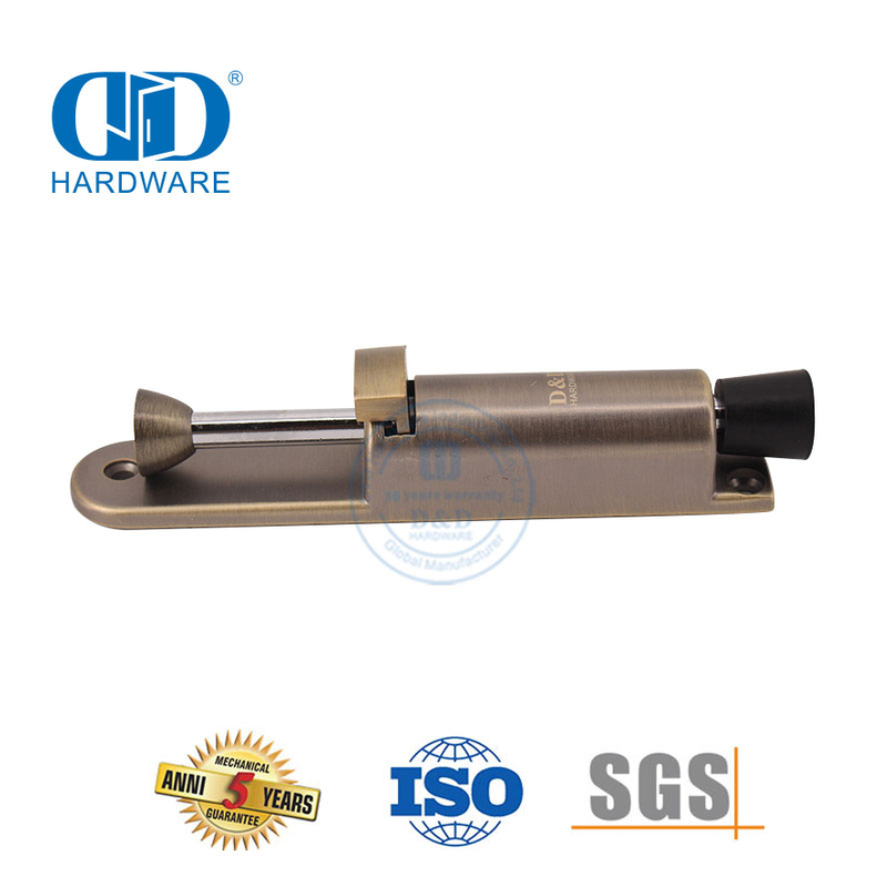 سبائك الزنك تعمل بالقدم، توقف الباب من الفولاذ المقاوم للصدأ للمدرسة-DDDS034