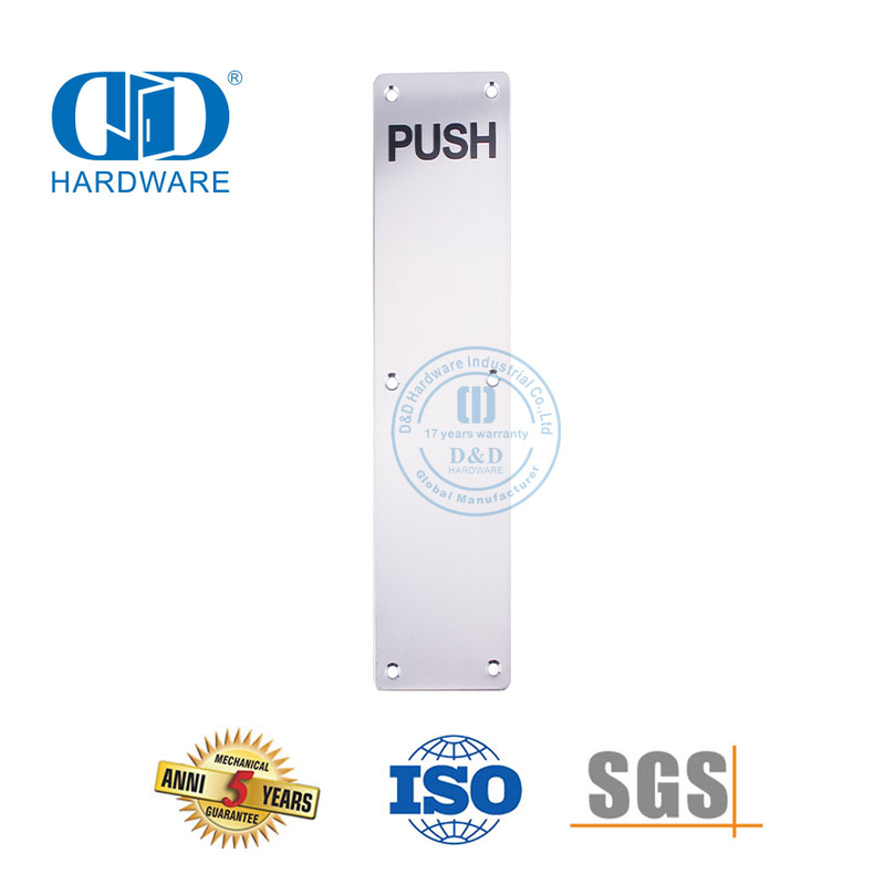 الحديث دفع باب من الفولاذ المقاوم للصدأ لوحة اسم تسجيل لوحة المنزلية الحمام الحمام المرحاض دخول الباب التوقيع Plate-DDSP005