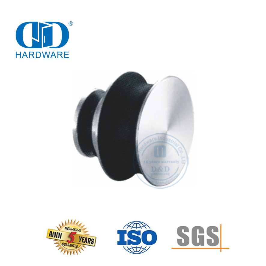 الفولاذ المقاوم للصدأ انزلاق ملحقات أثاث الأسطوانة انزلاق الباب أنبوب الزجاج المناسب لباب الحمام-DDGS107