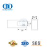 الفولاذ المقاوم للصدأ مقصورة دش أقسام فرملس زجاج دش لوحة دعم شريط Connector-DDSC012