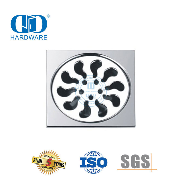 عالية الجودة الفولاذ المقاوم للصدأ الصرف الصحي الطابق مربع استنزاف الحمام Hardware-DDFD006