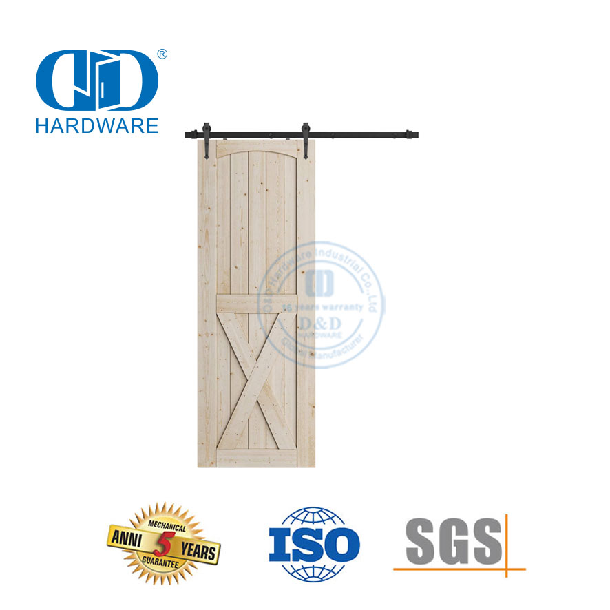 الفولاذ المقاوم للصدأ باب الأجهزة ملحق تجاوز باب الحظيرة الأجهزة باب الحظيرة الخشب Hardware-DDBD006