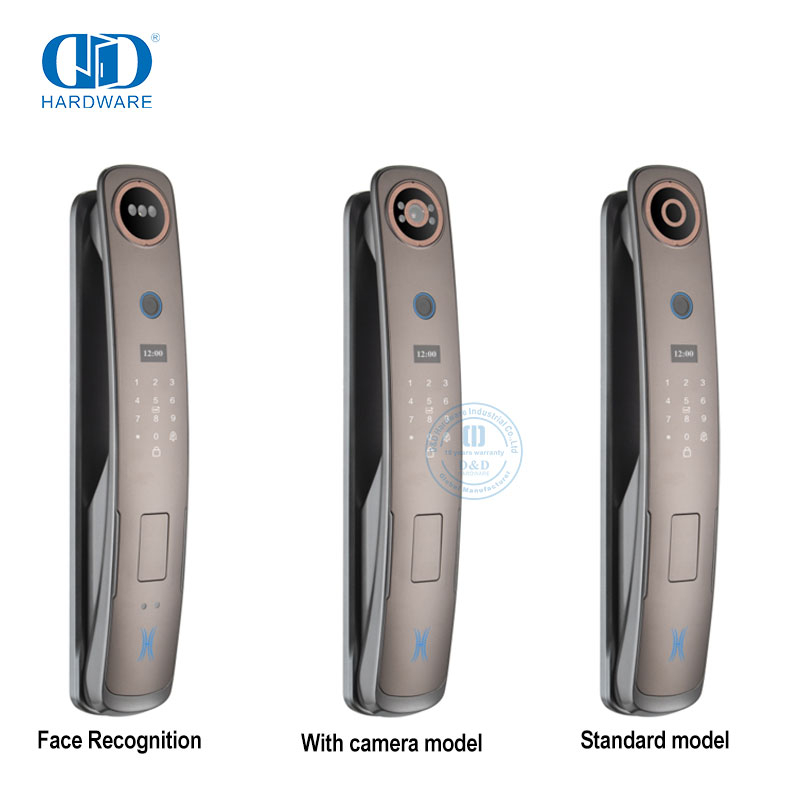 عالية الجودة أمن الوطن كلمة المرور الرقمية بصمة بطاقة تويا واي فاي التحكم عن بعد قفل باب الكاميرا الذكية-DDEL001