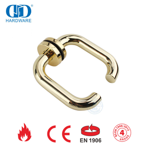 مقبض رافعة من الفولاذ المقاوم للصدأ 304 BS EN 1906 للباب الخشبي-DDTH001-PVD