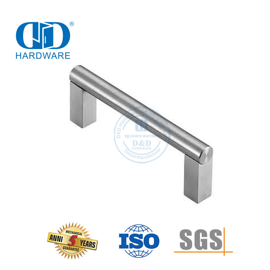 الشركة المصنعة لمقابض الأبواب المصنوعة من الفولاذ المقاوم للصدأ ذات الطراز الحديث والأكثر مبيعًا - DDFH030