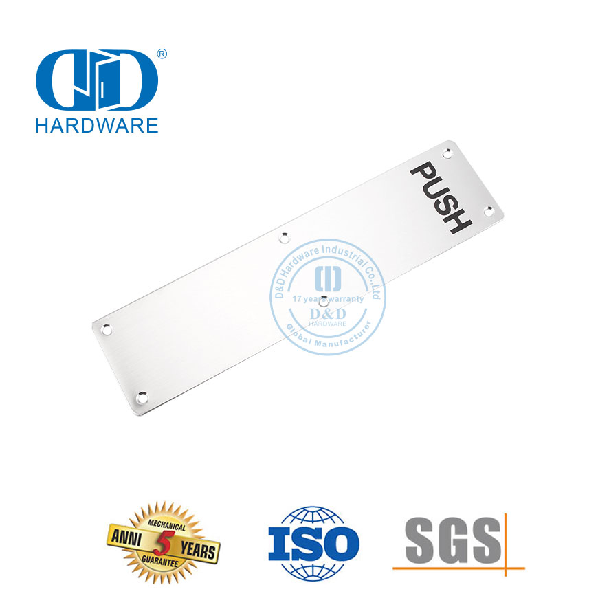 الحديث دفع باب من الفولاذ المقاوم للصدأ لوحة اسم تسجيل لوحة المنزلية الحمام الحمام المرحاض دخول الباب التوقيع Plate-DDSP005