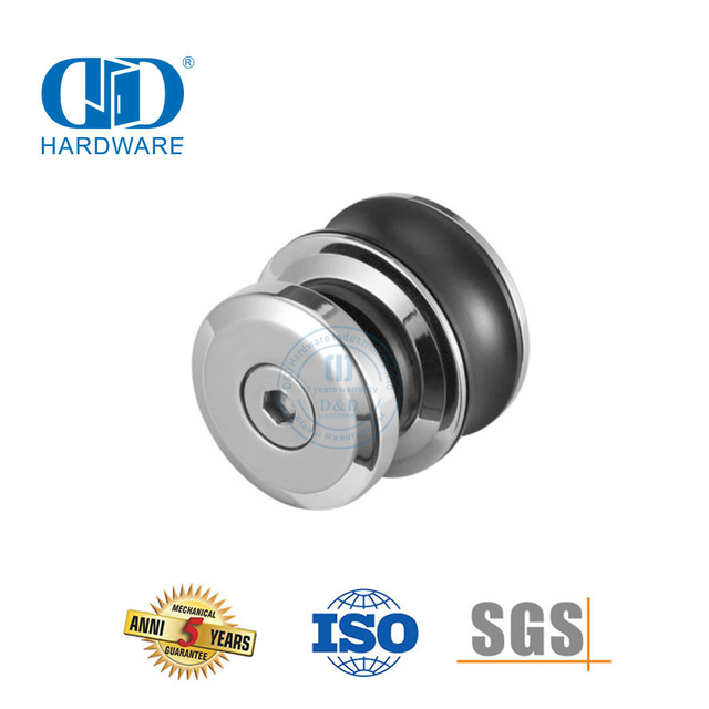 الفولاذ المقاوم للصدأ موصلات الحل المتكامل زجاج دش انزلاق الباب الأجهزة Fittings-DDSL002-1