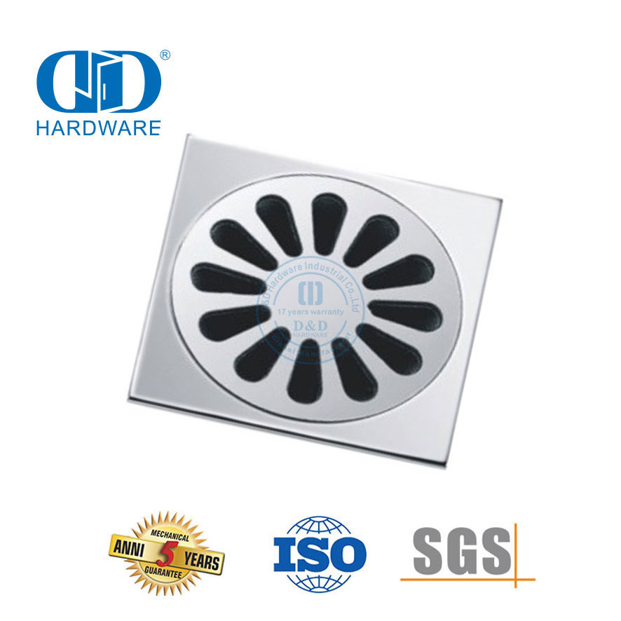 الطراز الحديث أثاث من الفولاذ المقاوم للصدأ ملحقات الحمام استنزاف الأرضية الخطية-DDFD0010