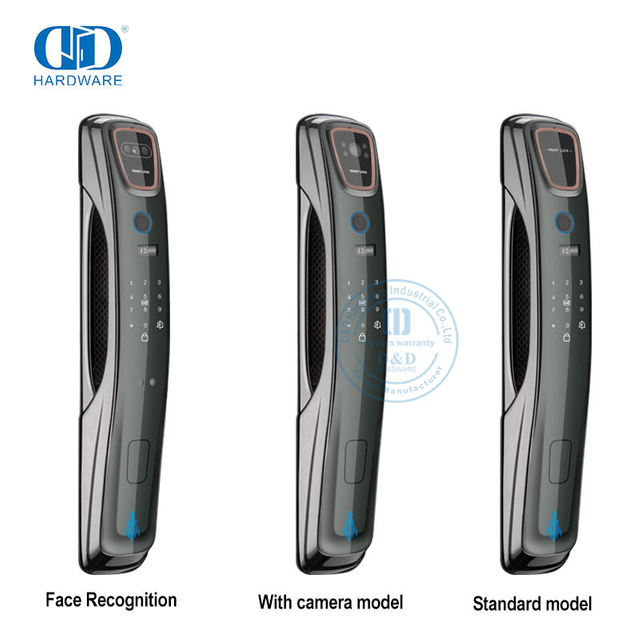 تصميم جديد لالتقاط صور عن بعد بتقنية Wifi مع مفتاح الكاميرا وبصمة الإصبع Smart Door Lock-DDEL010