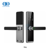 أبواب خشبية أقفال بمقابض ذكية مع تطبيق WIFI بصمة الإصبع Cerradura Inteligente تعمل مع TUYA WIFI -DDDL007