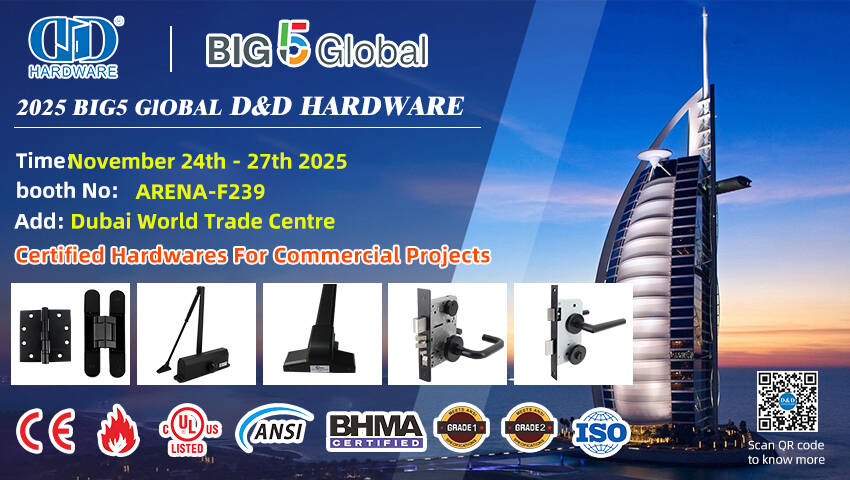 التميز المعتمد ISO 9001: راجع D&D HARDWARE في Big 5 Global، Booth F239