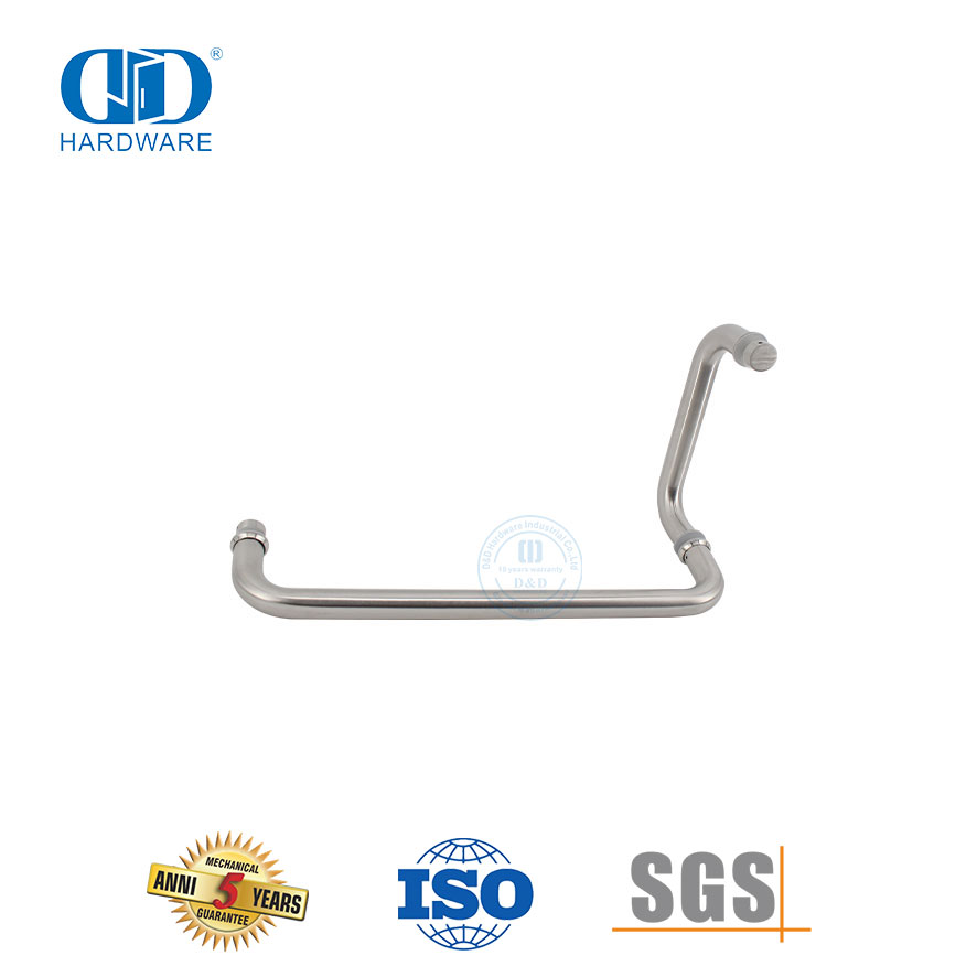  الأجهزة والأثاث المناسب الحمام الموقت الباب الفولاذ المقاوم للصدأ سحب Handles-DDPH018